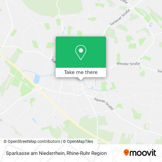 Sparkasse am Niederrhein map