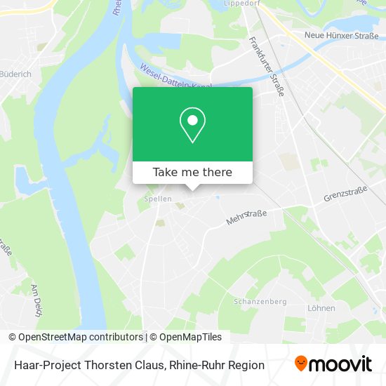 Haar-Project Thorsten Claus map