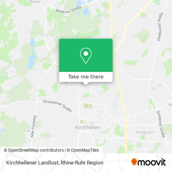 Kirchhellener Landlust map