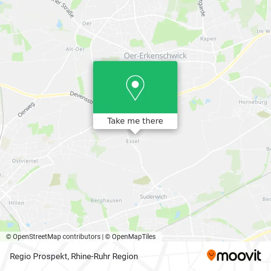 Карта Regio Prospekt