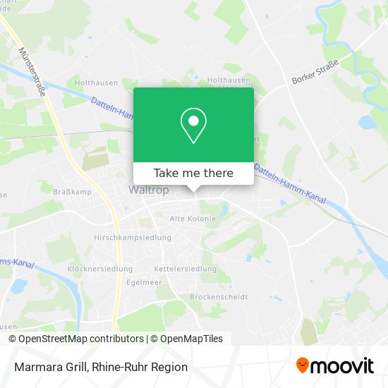 Marmara Grill map