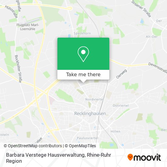 Barbara Verstege Hausverwaltung map