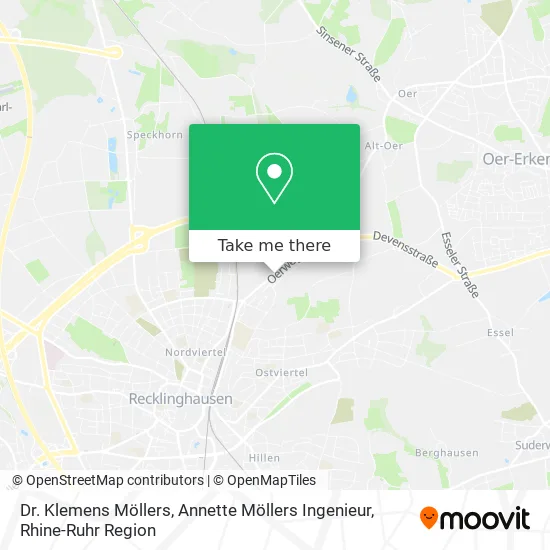 Карта Dr. Klemens Möllers, Annette Möllers Ingenieur