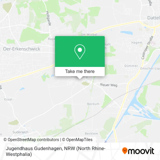 Карта Jugendhaus Gudenhagen