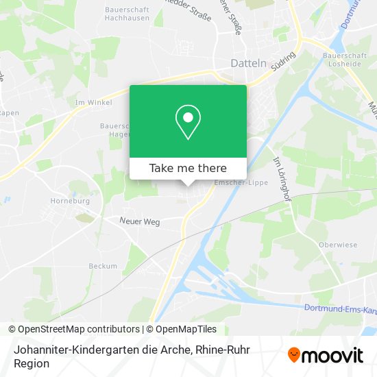 Johanniter-Kindergarten die Arche map