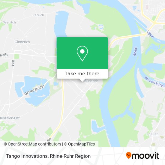 Tango Innovations map