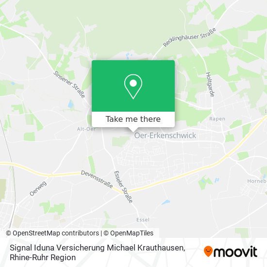 Карта Signal Iduna Versicherung Michael Krauthausen