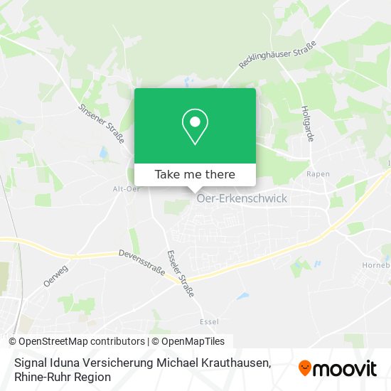 Signal Iduna Versicherung Michael Krauthausen map