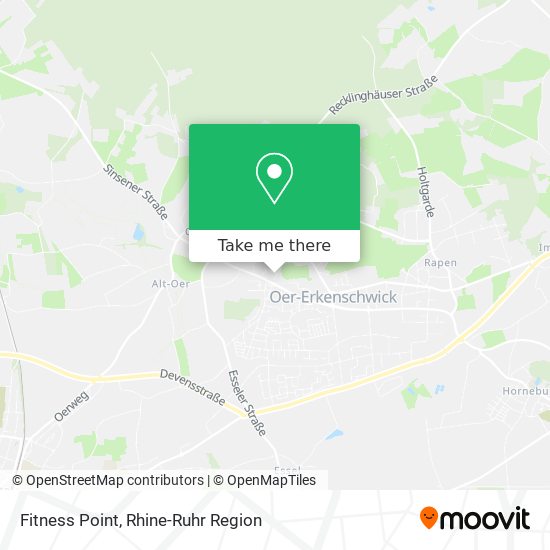 Fitness Point map