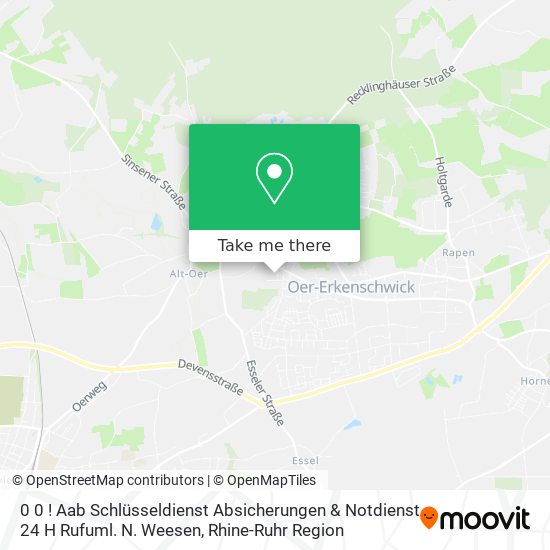 0 0 ! Aab Schlüsseldienst Absicherungen & Notdienst 24 H Rufuml. N. Weesen map