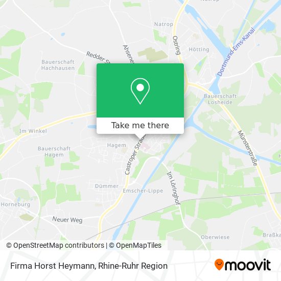 Firma Horst Heymann map