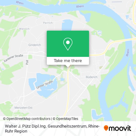 Walter J. Pütz Dipl.Ing. Gesundheitszentrum map
