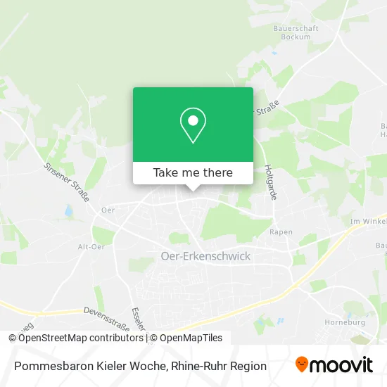 Карта Pommesbaron Kieler Woche