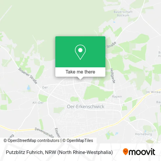 Putzblitz Fuhrich map