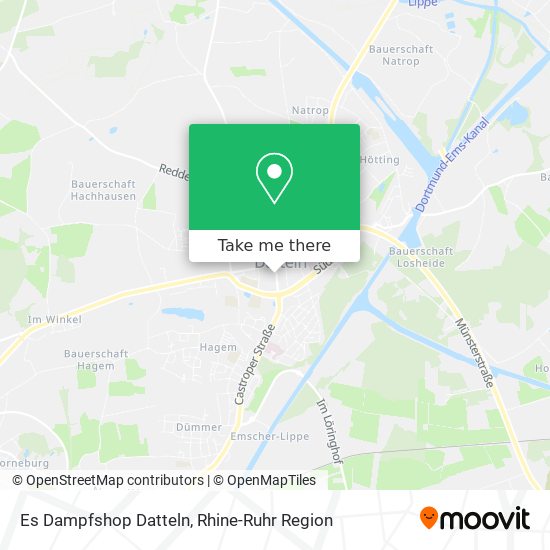 Es Dampfshop Datteln map