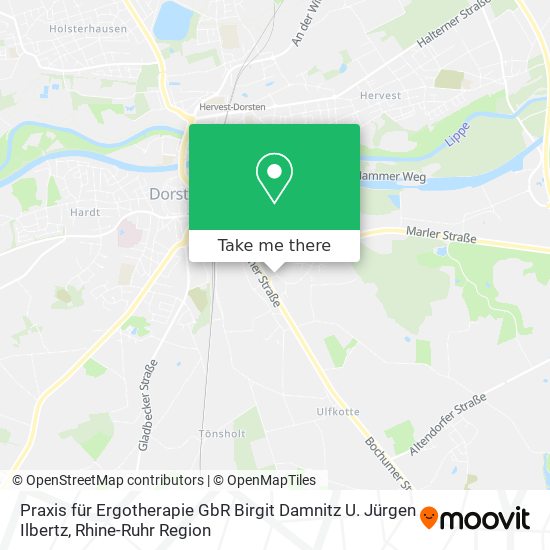 Praxis für Ergotherapie GbR Birgit Damnitz U. Jürgen Ilbertz map