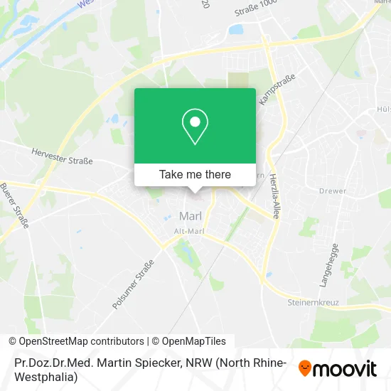 Карта Pr.Doz.Dr.Med. Martin Spiecker