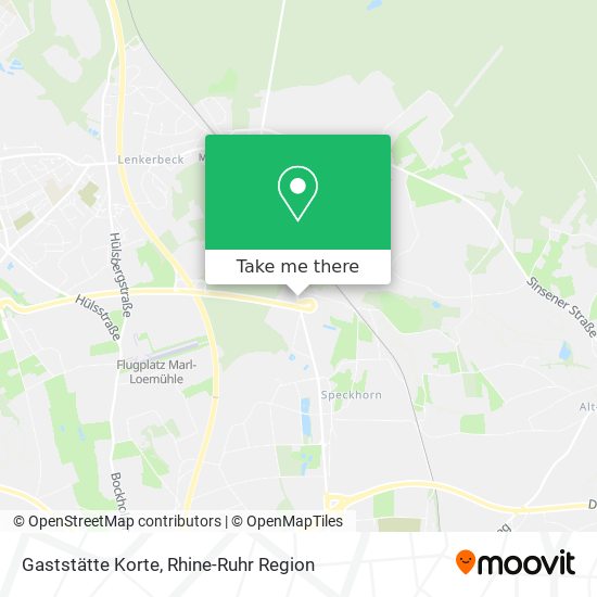 Gaststätte Korte map