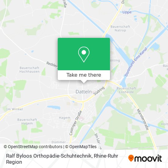 Ralf Byloos Orthopädie-Schuhtechnik map