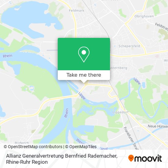 Allianz Generalvertretung Bernfried Rademacher map