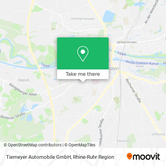 Tiemeyer Automobile GmbH map