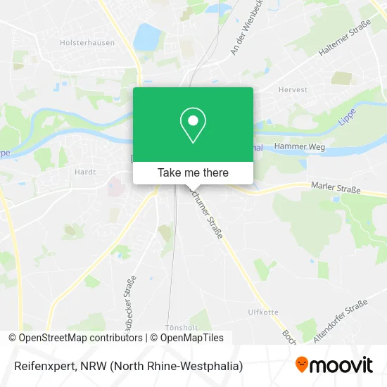 Reifenxpert map