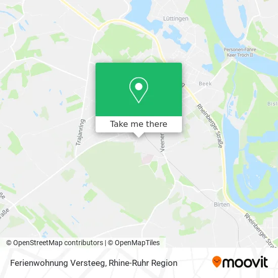 Карта Ferienwohnung Versteeg