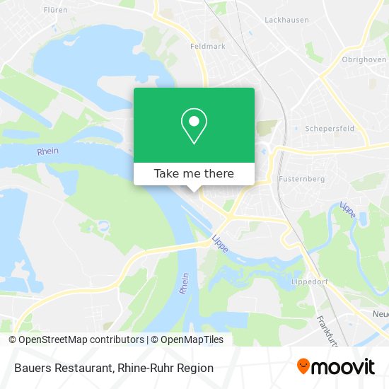 Bauers Restaurant map