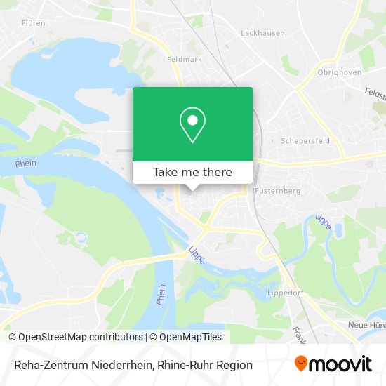 Reha-Zentrum Niederrhein map