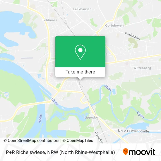 Карта P+R Richelswiese