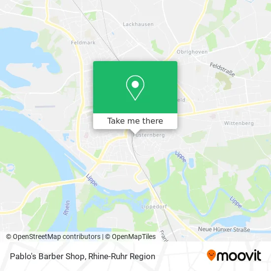 Pablo's Barber Shop map