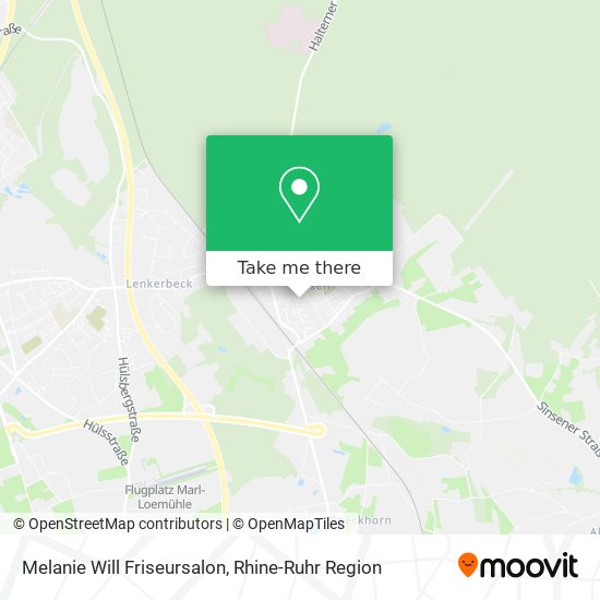 Melanie Will Friseursalon map