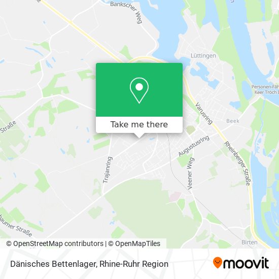 Dänisches Bettenlager map