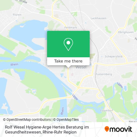 Rolf Wesel Hygiene-Arge Hertes Beratung im Gesundheitswesen map