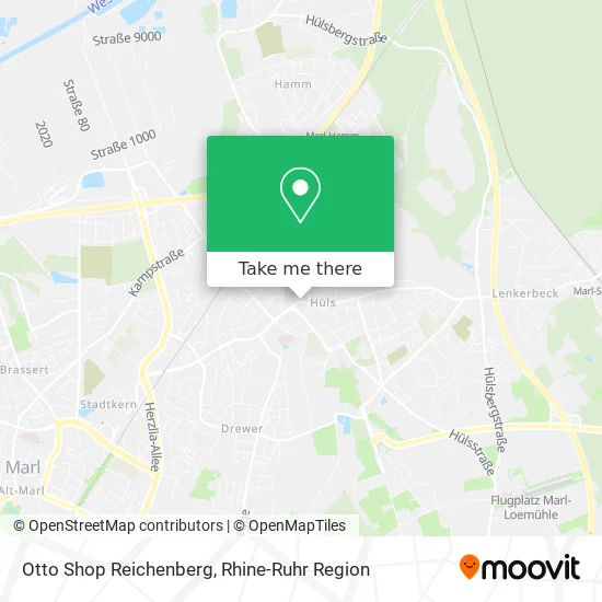 Карта Otto Shop Reichenberg