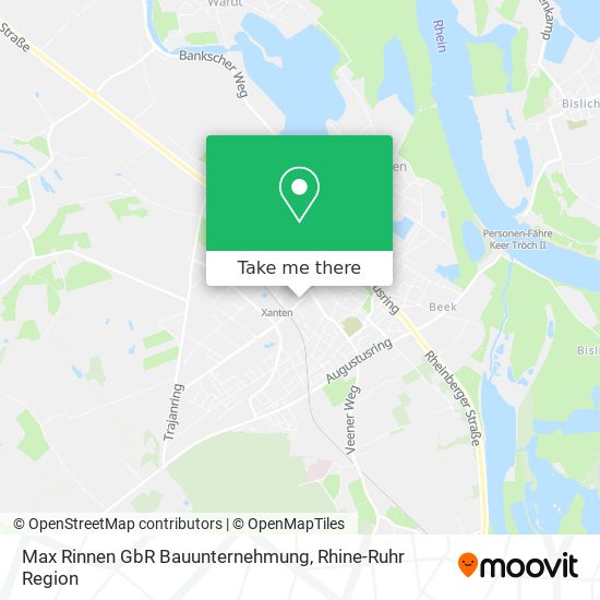 Карта Max Rinnen GbR Bauunternehmung