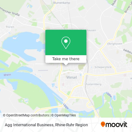 Agg International Business map