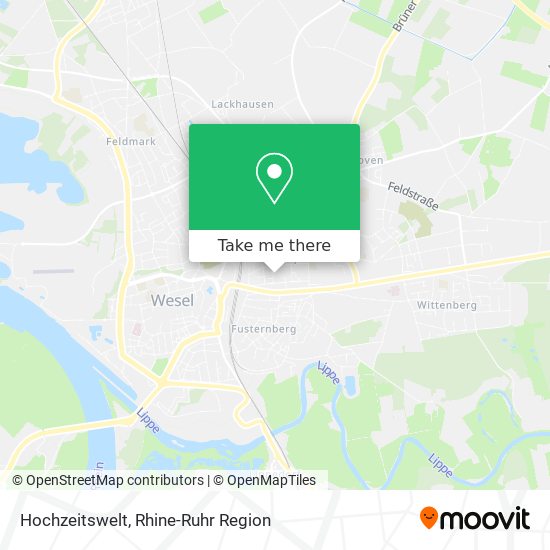 Hochzeitswelt map