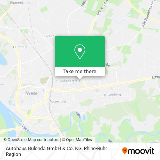Autohaus Bulenda GmbH & Co. KG map