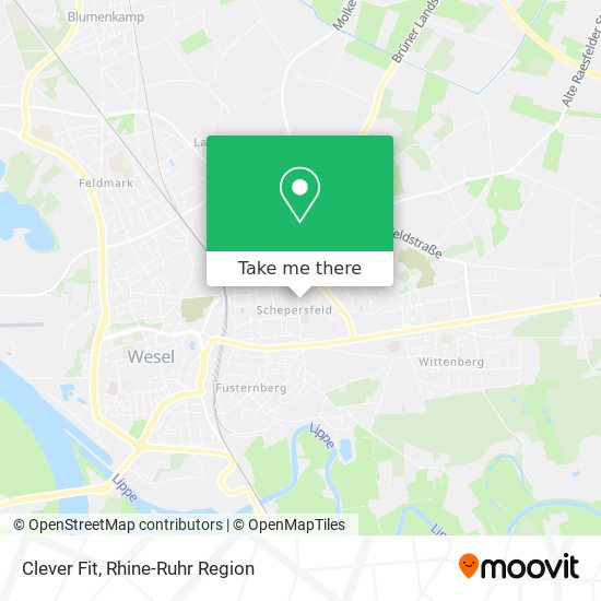 Clever Fit map