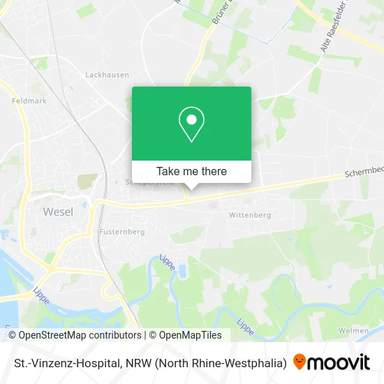 St.-Vinzenz-Hospital map