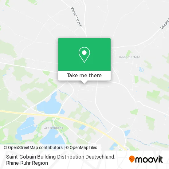 Saint-Gobain Building Distribution Deutschland map