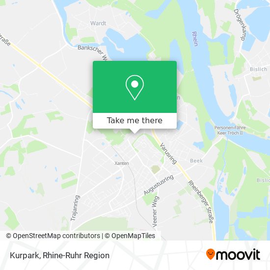 Kurpark map