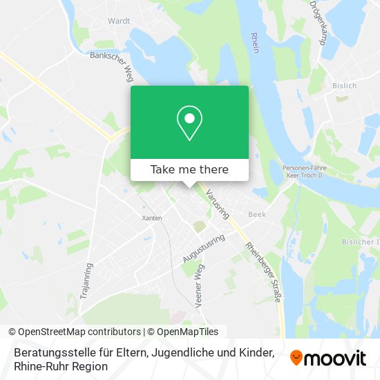 Beratungsstelle für Eltern, Jugendliche und Kinder map