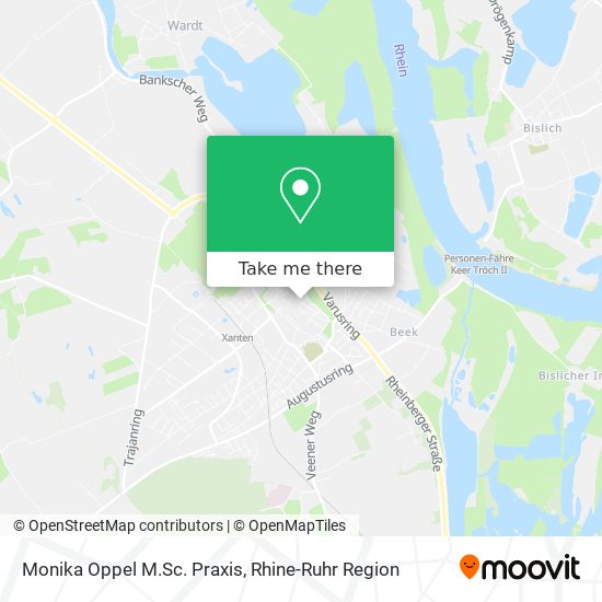 Monika Oppel M.Sc. Praxis map