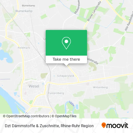 Карта Dzt Dämmstoffe & Zuschnitte