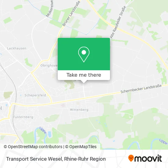 Карта Transport Service Wesel