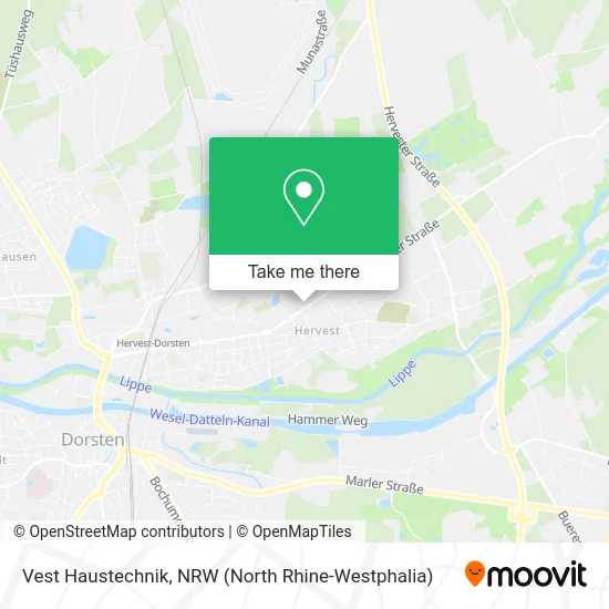 Vest Haustechnik map