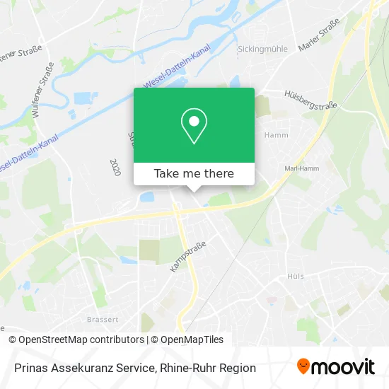 Карта Prinas Assekuranz Service