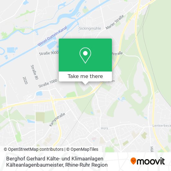 Berghof Gerhard Kälte- und Klimaanlagen Kälteanlagenbaumeister map